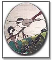 Birds Come to Life in Stained Glass