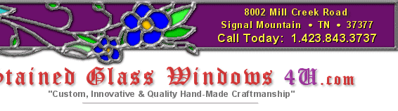 Stained Glass Windows specializes in the custom fabrication and renovation of stained glass and leaded windows across the United States